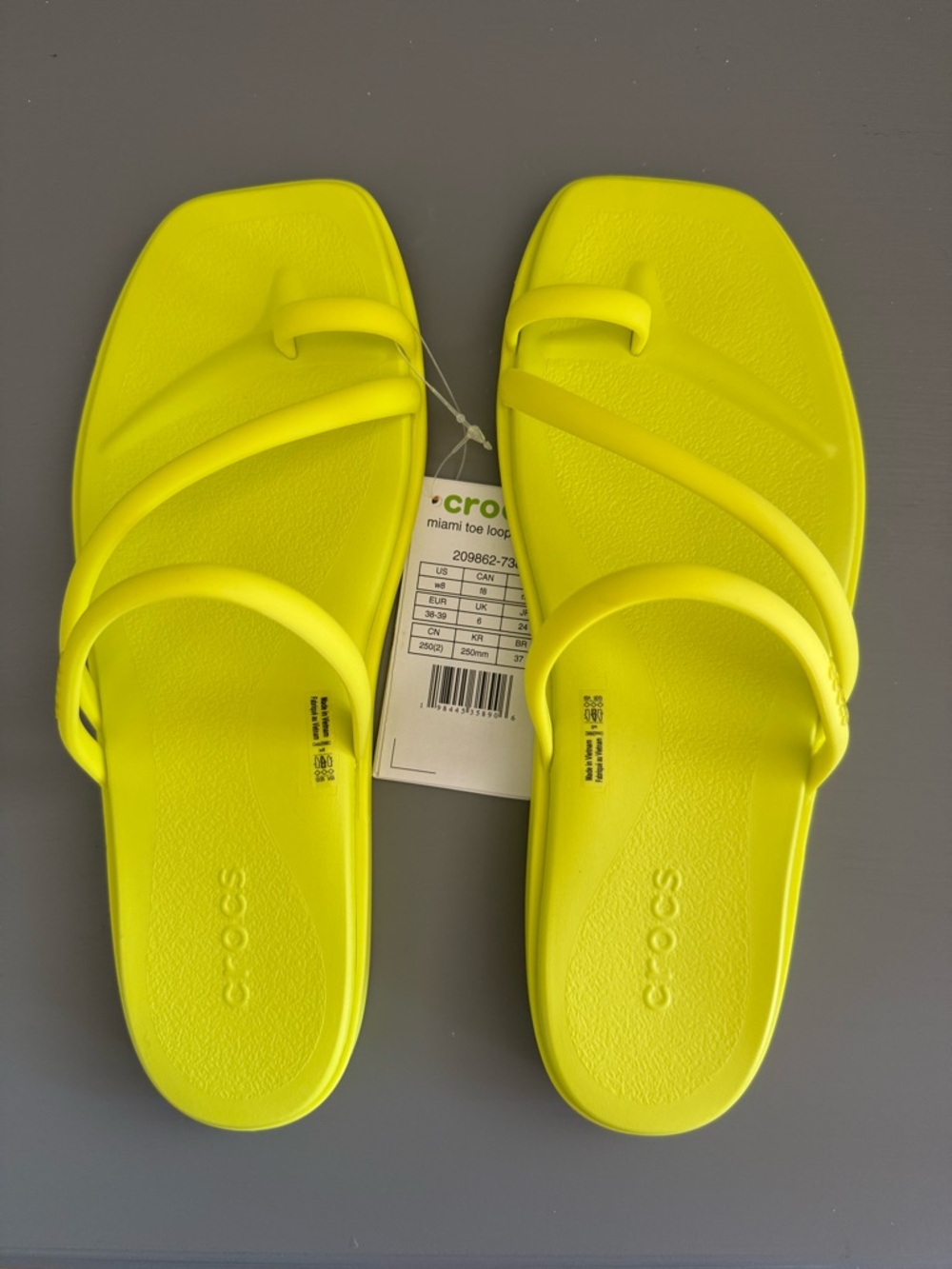 Crocs Miami Toe Loop Sandals - Picture 2 of 6